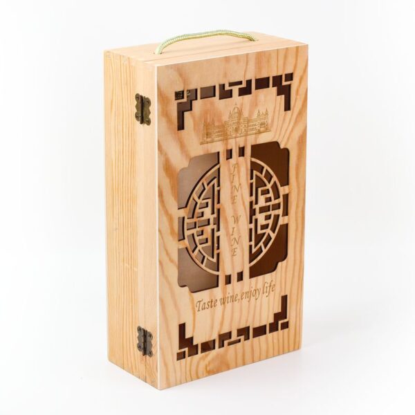 wooden wine box 201